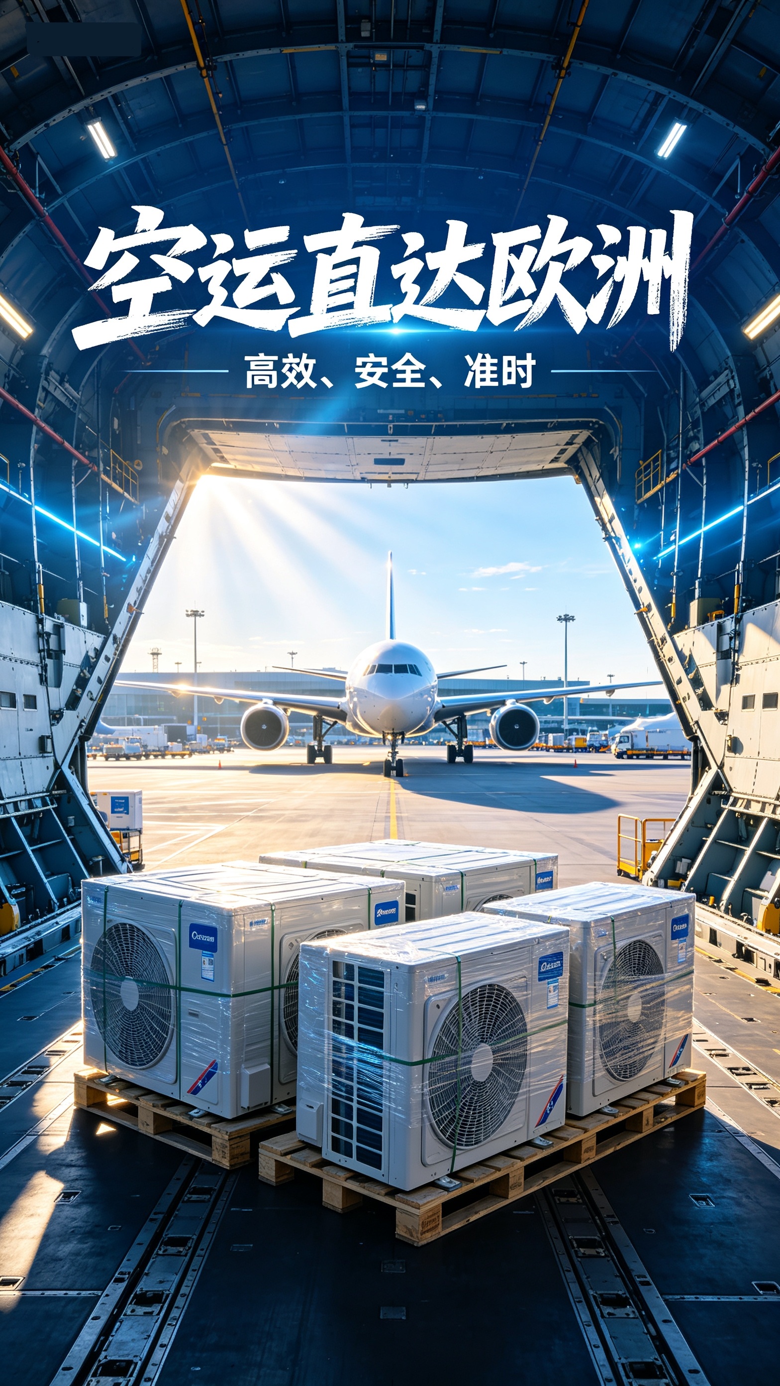 从国内邮寄空调到欧洲与英国，专业物流渠道全解析